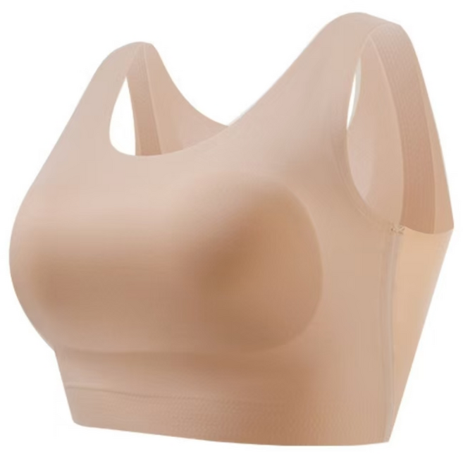 [길복트레이드 주식회사](3컬러)S~3XL브라 무봉제 브라탑 세트 꿀쥬 여성 노와이어 심리스 평온 일체형 패드 누디 노후크 끈타입 끈 고퀄 런닝 바스트 스포츠 끈브라탑 편한 브라캡