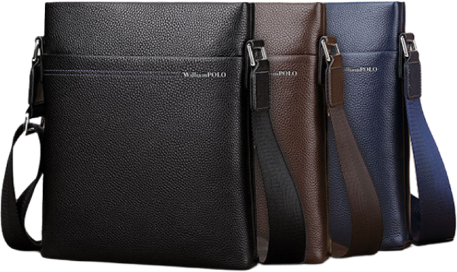 WilliamPOLO(윌리엄폴로) 001D 남성크로스백 남자 손가방 맨스백 클러치백 서류가방 (폭서코리아)