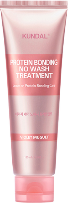 쿤달 프로틴 데미지 케어 노워시트리트먼트 바이올렛뮤게향, 2개, 130ml