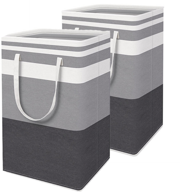 라플렌느 75L 두꺼운 접이식 특 대용량 생활방수 빨래바구니, 2개