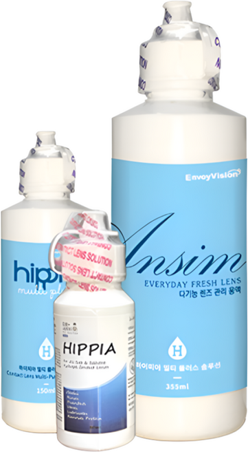 하이피아 하드 드림 렌즈 식염수 세척액 보존액, 10개, 150ml