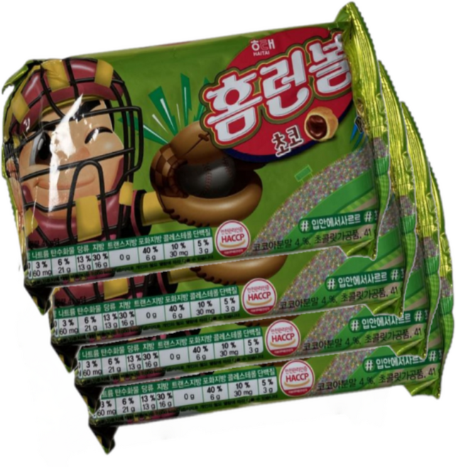 해태제과 홈런볼 초코, 41g, 12개