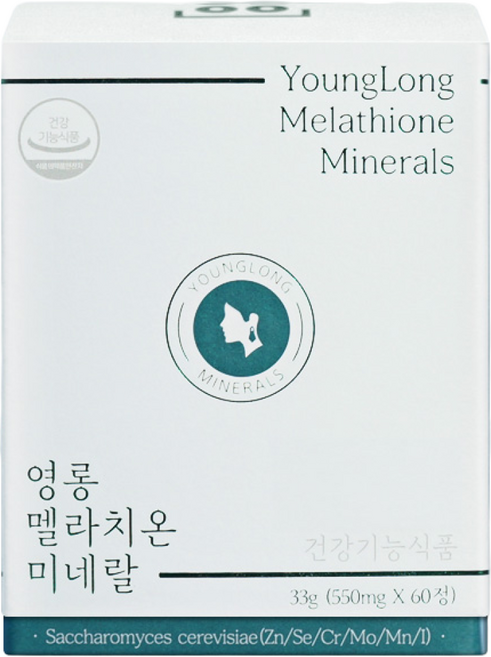 영롱 멜라치온 미네랄 3+1, 4개, 60정