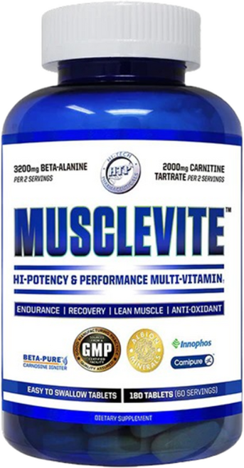 MUSCLE VITE - 고함량 종합 멀티 비타민 [HI-TECH PHARMA], 1개, 100g