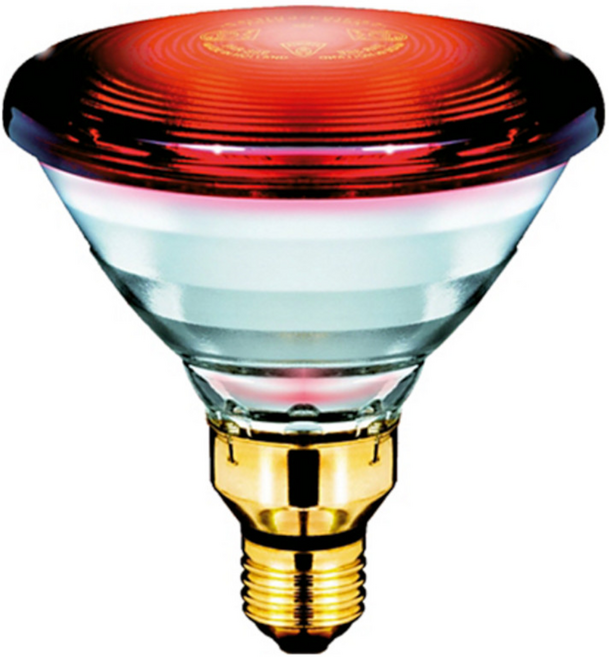 실바니아 적외선 램프 150w 적외선 조사기 치료기 근육통, 1개