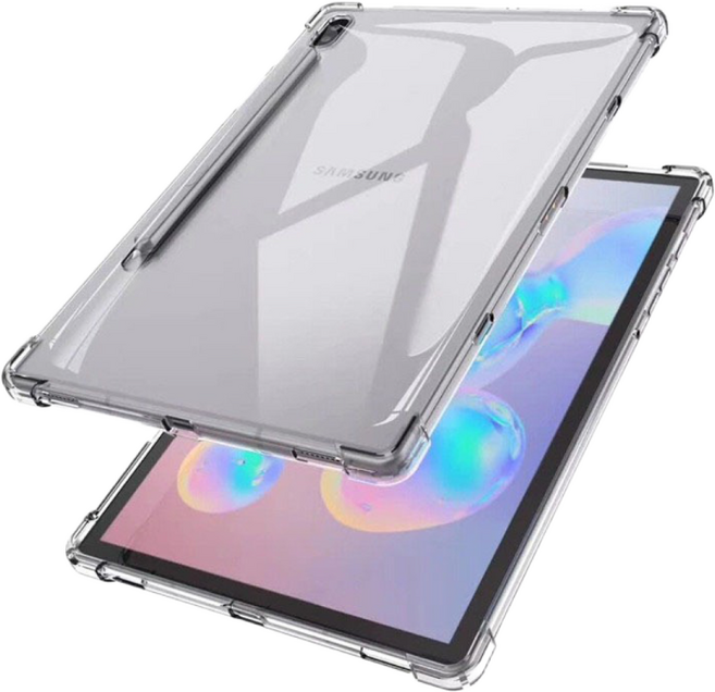 갤럭시탭 S10 울트라 S9 울트라 스마트커버 펜슬 수납 태블릿PC 케이스HJTABS10U026, 투명(펜 불포함), 1개