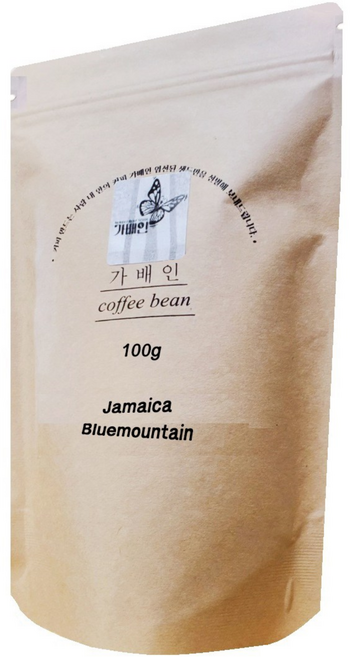 고급커피 원두커피 가배인 자메이카 블루마운틴 No1, 100g, 홀빈, 1개