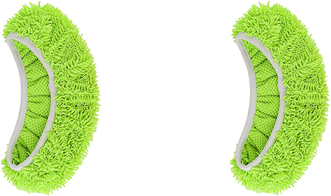 휘잇 다회용 극세사 밀대걸레 패드 물걸레 커버 청소포, 2개