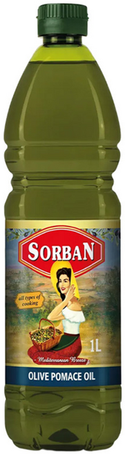 [소르반] 스페인산 올리브오일 가열조리용 포마스 (PET) 튀김용, 1개, 1L