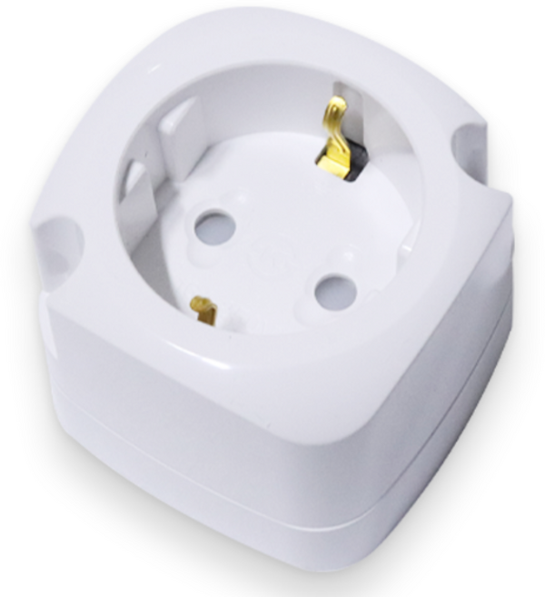 써보니 노출 1구 콘센트, 1개