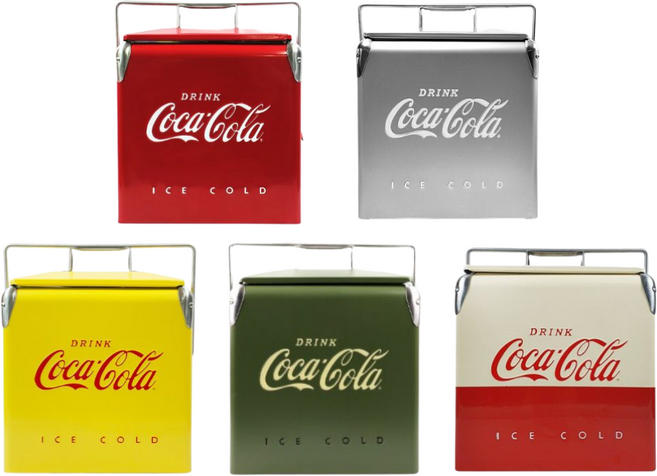 코카콜라 아이스박스 미니 피크닉 캠핑 쿨러 스텐 굿즈 릴팡 빈티지 진열 인테리어 감성 레드 보냉백