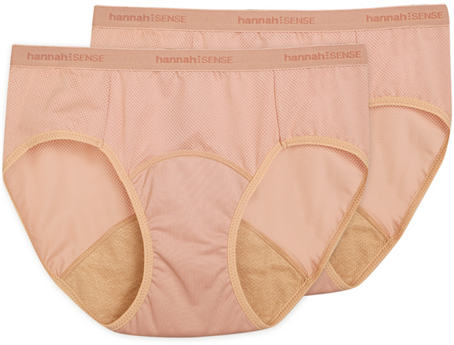 한나센스미디데일리생리팬티 베이지 XL, 1개입, 2개