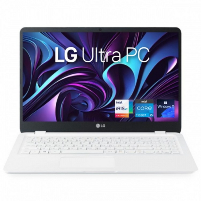 중고노트북 LG노트북 LG울트라 15U50P INTEL CORE i5 11세대 SSD장착 윈도우11 15.6인치 FHD, WIN11 Pro, 8GB, 256GB, 화이트