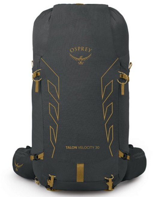 오스프리 탈론 벨로시티 30L 남성용 등산배낭 OPE1MBH002, Dark Charcoal/Tumbleweed, S/M