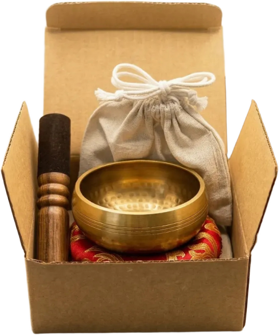 레티크 라이프 힐링소리 명상도구 싱잉볼 세트, 1개, 명상 싱잉볼 세트