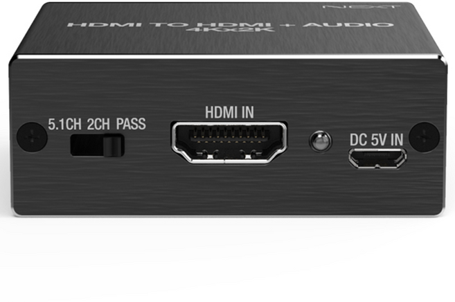 넥스트유 HDMI 오디오 추출 변환기 NEXT-AV2304, HDMI 오디오 추출 변환기-[NEXT-AV2304], 1개