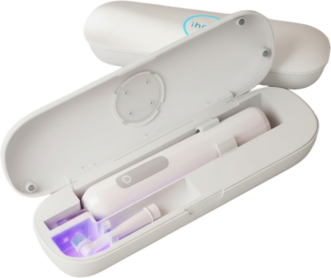 iHave 전동칫솔살균기 UVC 휴대용 충전식 여행 회사, F3-화이트