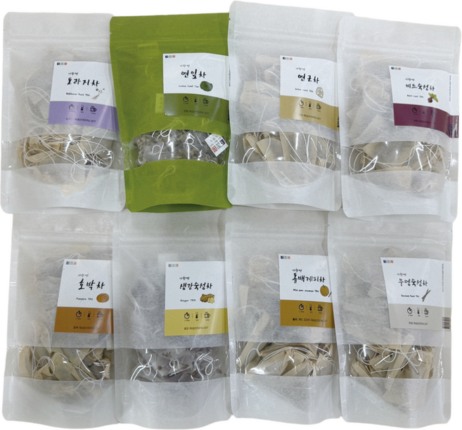 [다향연] 파우치 20티백 9종, 연근차 20티백