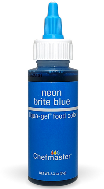 셰프마스터 리쿠아젤 식용색소 네온 브라이트 블루, 65g, 1개