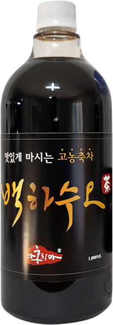 백하수오차 1000ml 원액 진액 액상 액기스 / 보리차마을, 1L