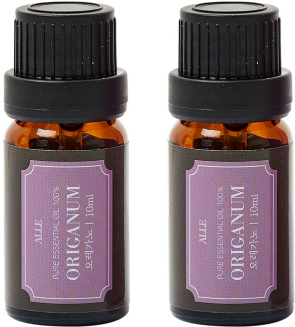 알레 비건 아로마 에센셜 오일 오레가노, 10ml, 2개