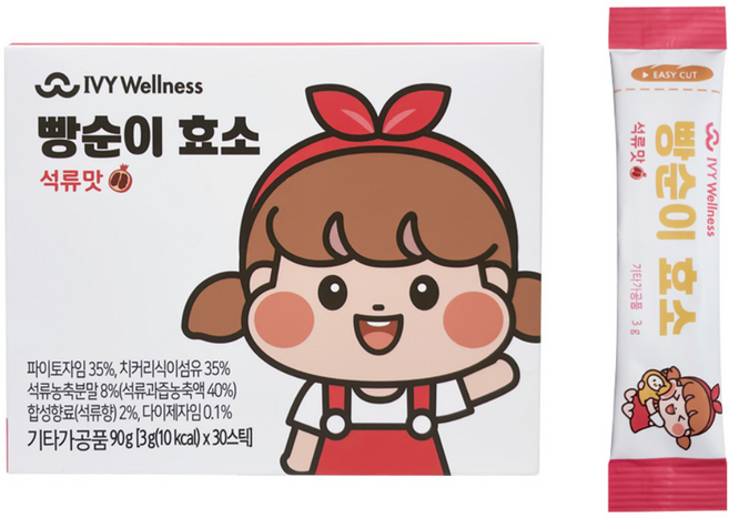 아이비웰니스 빵순이 효소 석류맛, 90g, 1개