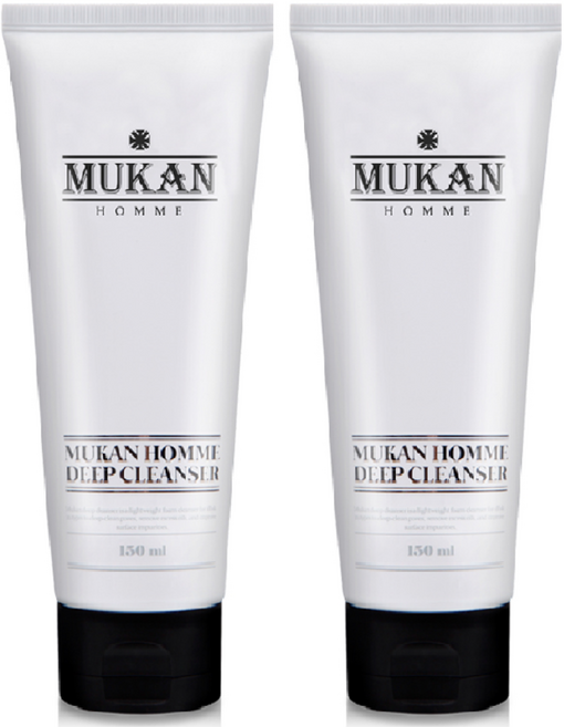 무칸 옴므 딥 클렌져, 150ml, 2개