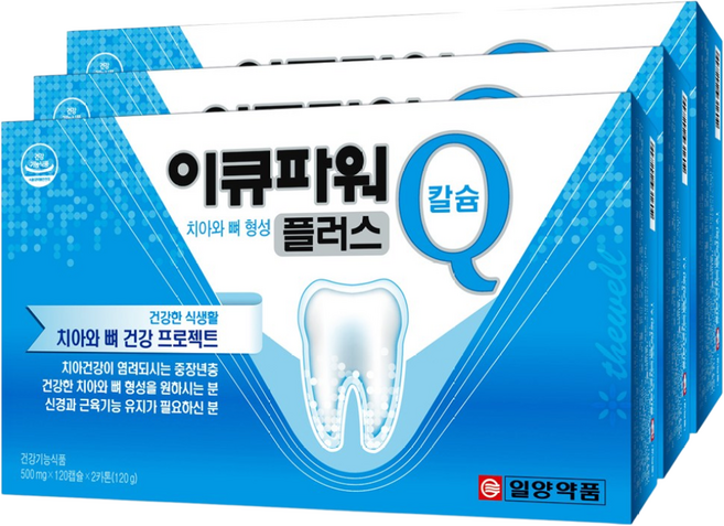 일양약품 이큐파워 플러스 Q, 120정, 6개