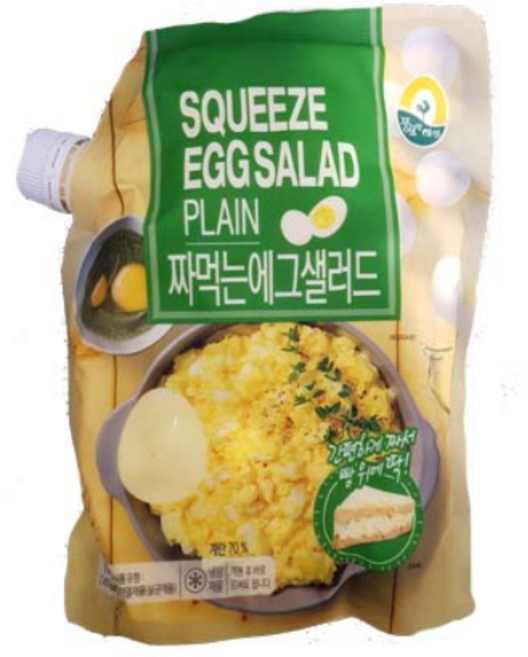 코스트코 풍요한아침 샐러드 에그 1kg 아이스포장, 1개