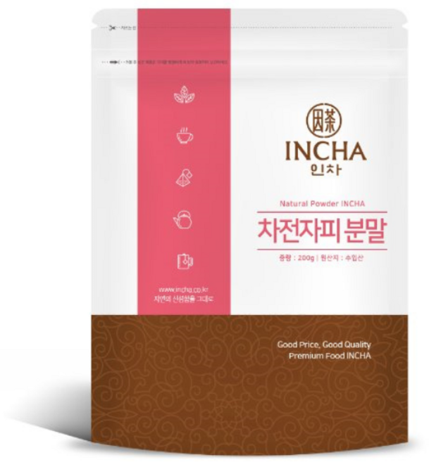 인차 차전자피분말, 1개, 200g