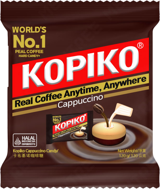 마요라 코피코 카푸치노 캔디 120g x 5개