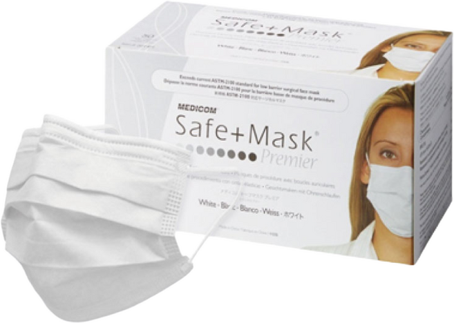 메디컴 세이프마스크 덴탈마스크 일회용마스크 50매 x 4박스 화이트 (무료배송), 50개입, 4개