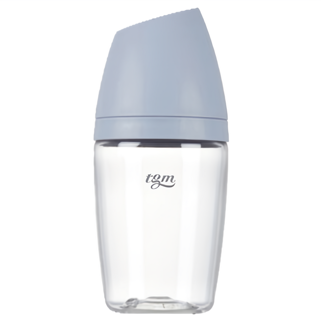 티지엠 트라이탄 쌀알 젖병, 코튼블루, 1개, 240ml