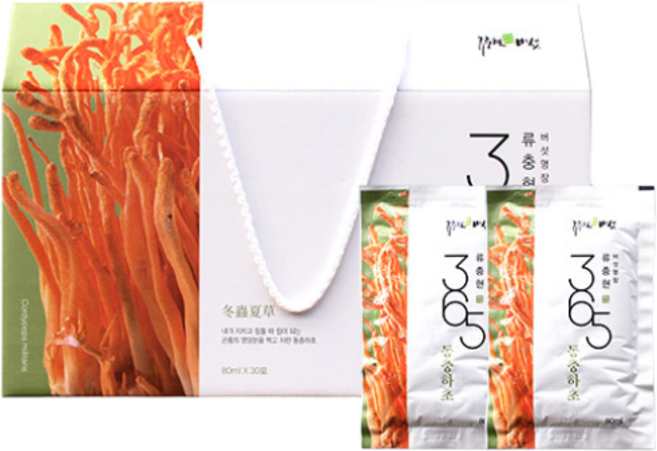 류충현약용버섯 365 동충하초 진액, 2.4L, 1박스