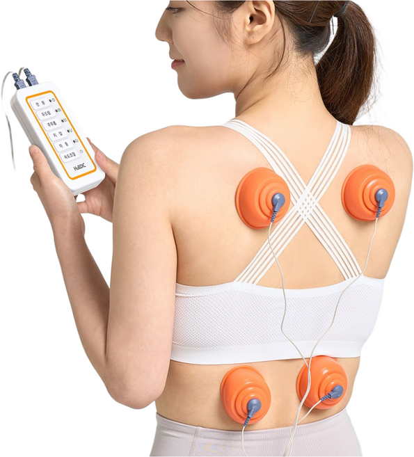 휴비딕 파워펄스 플러스 저주파 마사지기 안마기 부항컵패드 세트, 1세트, HMB-150+WP-400