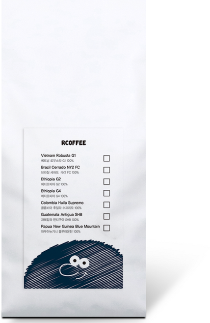 알커피 베트남 로부스타 G1 원두 커피, 1kg, 1개
