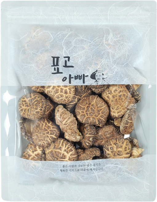 표고아빠 참나무원목재배 자연건조 국산표고버섯 산지직송, [흑화고(소립)] 200g, 1개