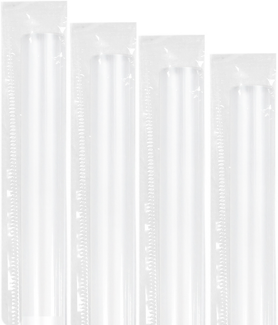 TYP 버블티 빨대 21CM (개별포장) 1박스 2800개, 1세트