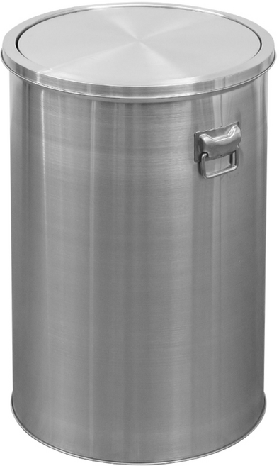 패블러스 뱅뱅이 스윙 스텐레스 업소용 대형 쓰레기통, 스텐레스 뱅뱅이 쓰레기통 100리터, 1개