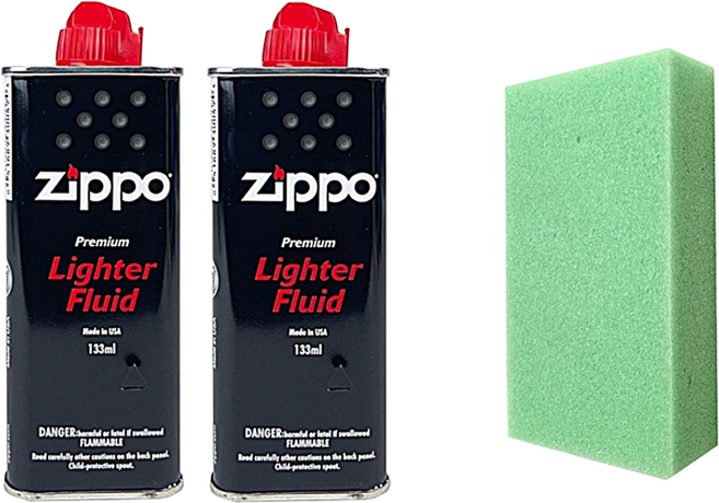 ZIPPO 지포 라이터기름 133ml x 2개