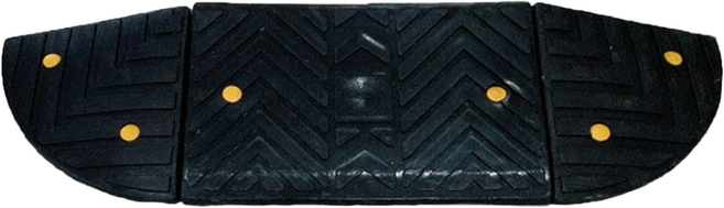 차량진입판 H140mm 휠체어 자전거 경사로진입판, 양쪽날개포함, 1개