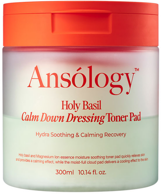 구름뚱패드 피부 온도감소 열자극 진정 앤서로지 홀리바질 캄다운 드레싱 패드, 1개, 50매입