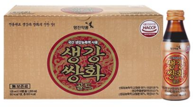 영진 생강쌍화 골드 120ml 50병