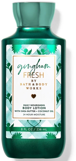 [Bath and Body works] 배스앤바디웍스 향기로운 깅엄 프레시, 바디로션, 1개, 236ml - 쿠팡