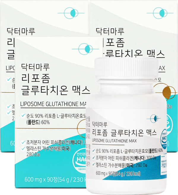 닥터마루 리포좀 글루타치온 맥스, 90정, 3개