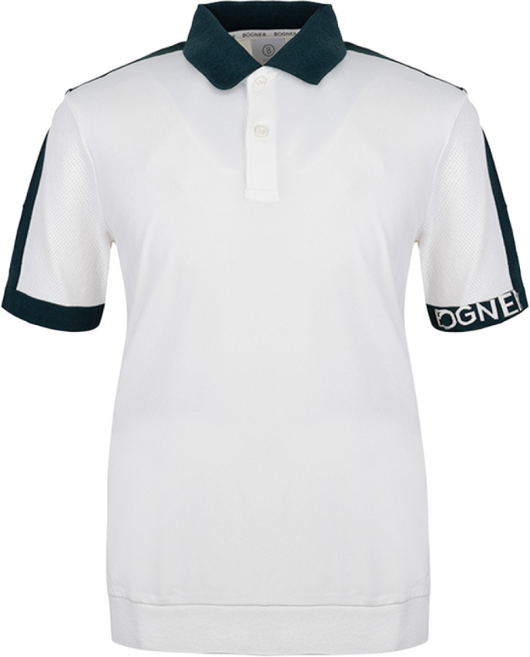 [보그너] 남성 니트믹스 반팔 티셔츠 D_GREEN