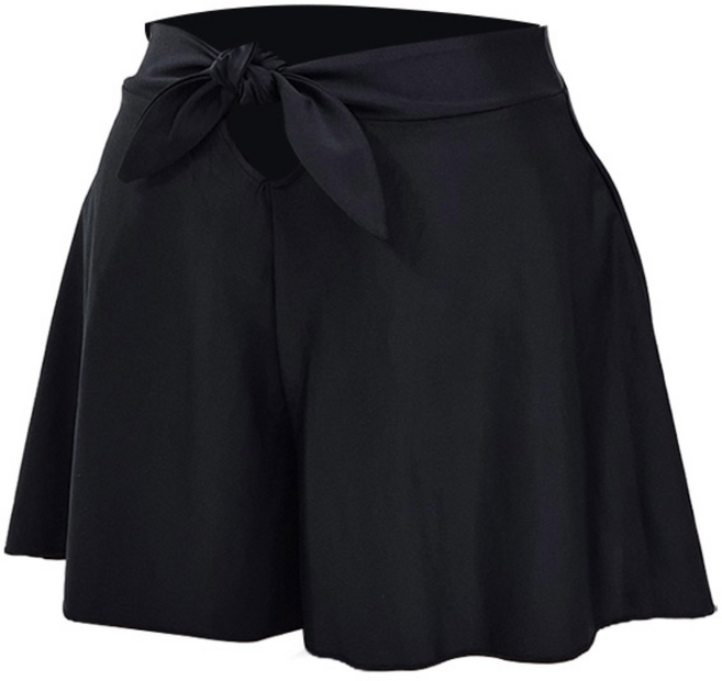 ts스포츠 여자 빅사이즈 수영복 임산부 체형커버 치마 반바지 수영복 해변 비치웨어 워터팬츠