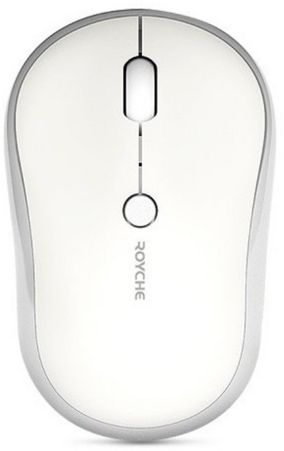 로이체 멀티페어링 블루투스 저소음 무선 마우스 RX-660TR, RX-660TR 화이트, 저소음 화이트, (RX-660TR)