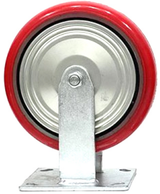 중량 우레탄 200mm (8) 고정 바퀴 운반구 수레 핸드카트 운반 카트 구르마 대차 끌차