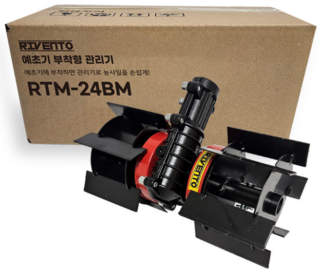 리벤토 엔진예초기용 부착 관리기 북주기 잡초제거 예취기 로타리기, 1개, 본품(배터리없음)